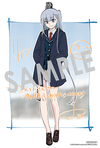 『リィンカーネーションの花弁』イラストカード（描き下ろし）